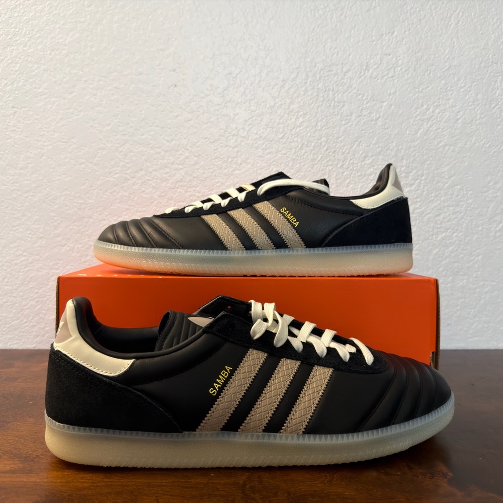 Adidas Samba JP 'Black Cream White' JR0963 Men's Size 14